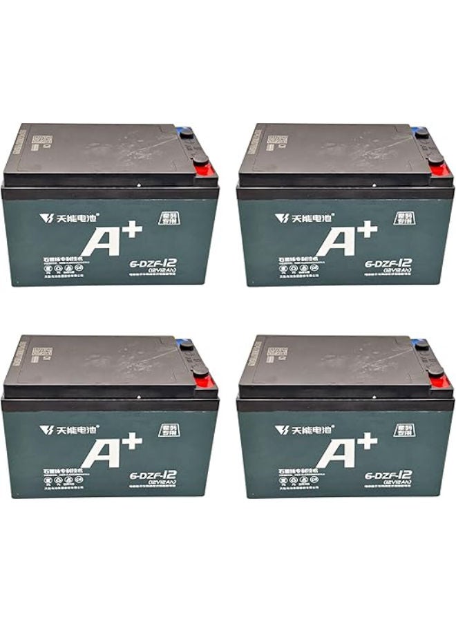 TIANNENG TIANNENG a+ 6-dzf-12 12v 12ah Electric Bike Battery 4 Pcs Pack 12 V ZE7E64A854D2BBED08DA2Z