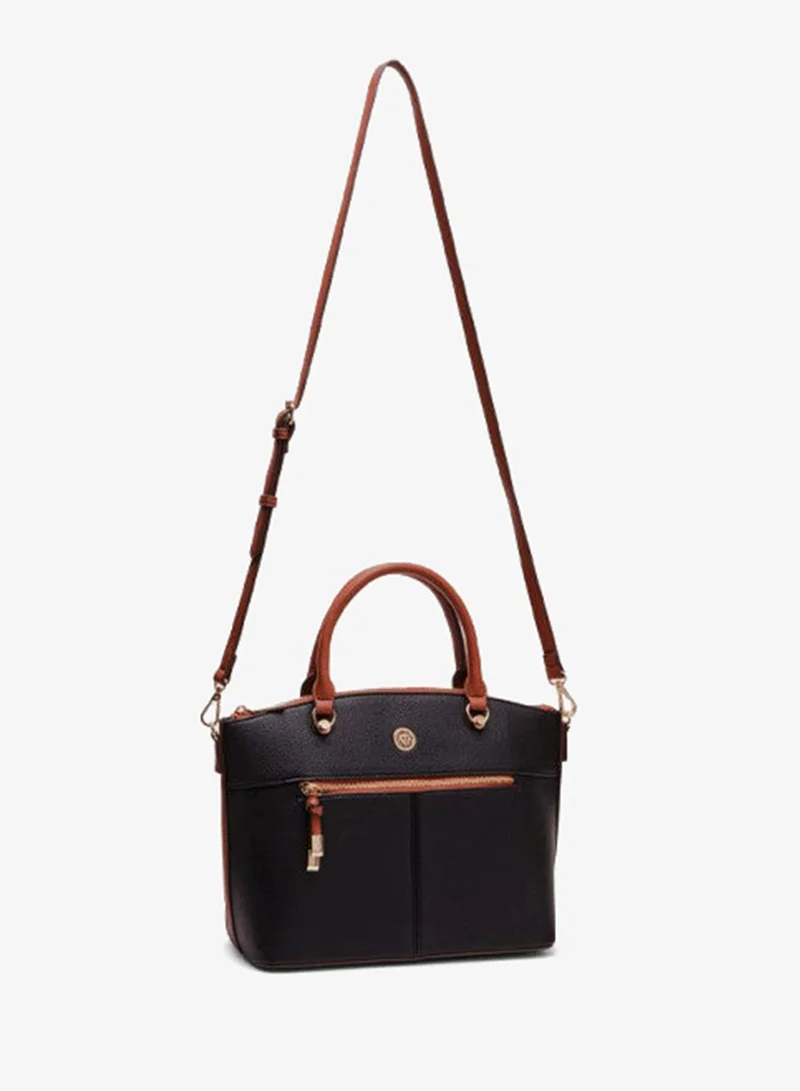 ان كلاين Anne Klein Textured Satchel Bag