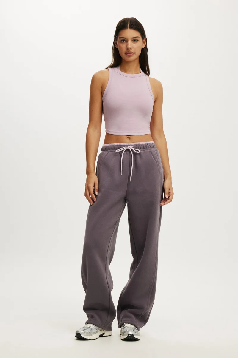 Cotton On  ACTIVE RIB CURVED HEM TANK TOP for Women | Best Price UAE
