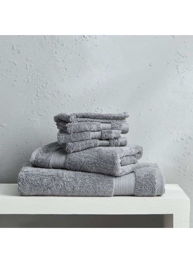 Home Box 4-piece Textured Face Towel - Image 4