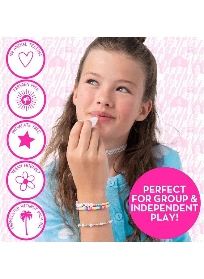 Barbie Barbie Sweet Shop Lip Gloss Making Kit, Makes 12 Accessories, Lip Glosses & Keychains, Arts and Crafts kit for Kids Ages 6+, Gifts for 6 Year Old Girl - Image 3