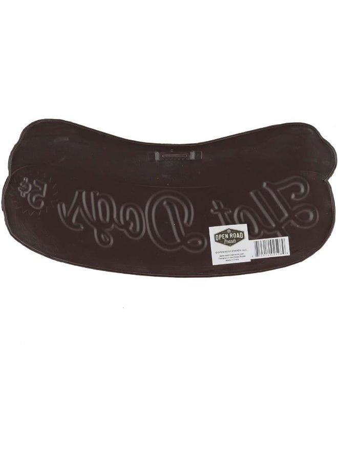 Open Road Brands Hot Dogs Embossed Metal Sign  Vintage Diner Hot Dog Sign for Kitchen or Man Cave - Image 3