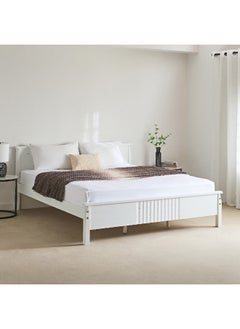Home Box Essential Cotton Super King Flat Sheet 270 x 260 cm  - Image 2