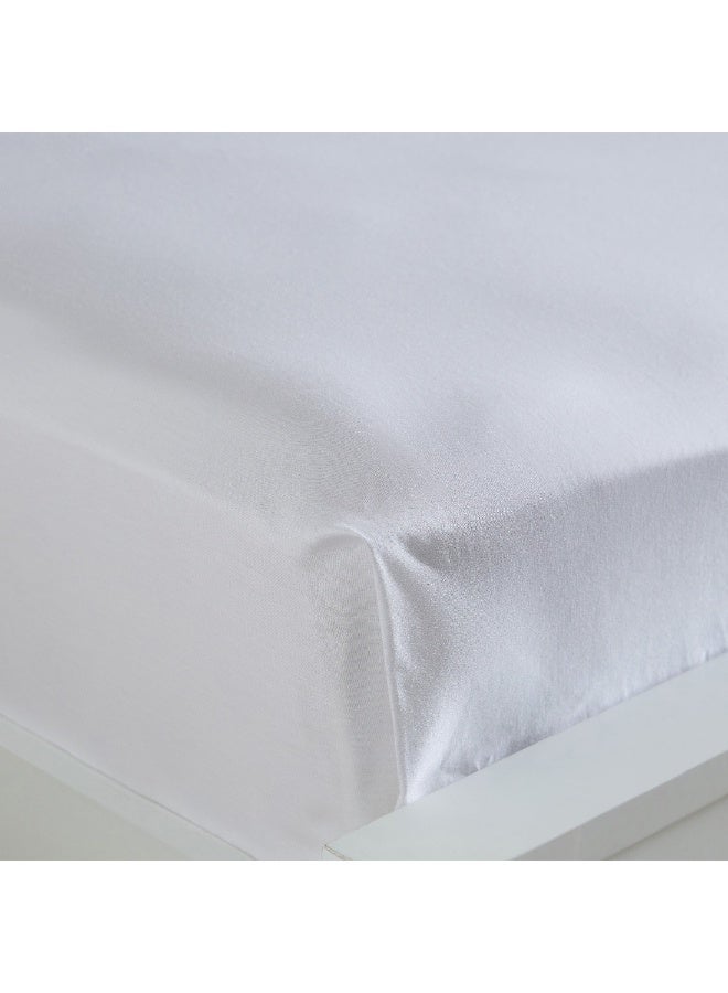 Home Box Essential Cotton Super King Flat Sheet 270 x 260 cm - Image 4