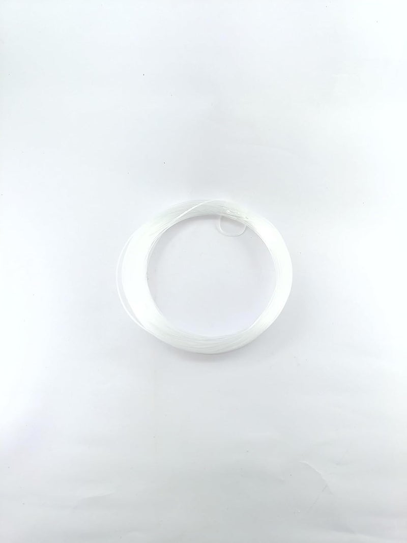 advancedestore advancedestore 60 feet Fishing Hook Tying Clear Thread Wire WhiteTangusPack of 1 - Image 5