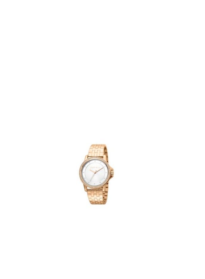 Esprit Women's MB Dress Watch - Silver/Rose Gold, Es1l143m0095 - Image 1