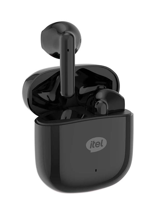 ITEL Bluetooth Earphones Sahara Edition S10, 13.2mm Bass Drivers Boost wireless Earbuds, Bluetooth 5.3 Low Latency, Crystal-Clear Calls, 25H Playtime Black - Image 3