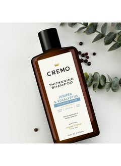 cremo Cremo Juniper & Eucalyptus Barber Grade Thickening Shampoo, 16 Fl Oz  - Image 2