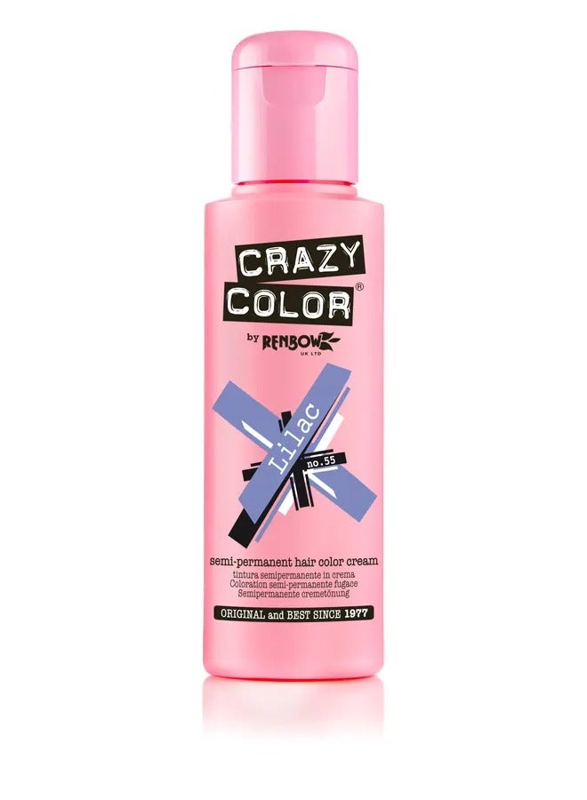Crazy Color Cream Lilac No.55 - 100ml - Image 1