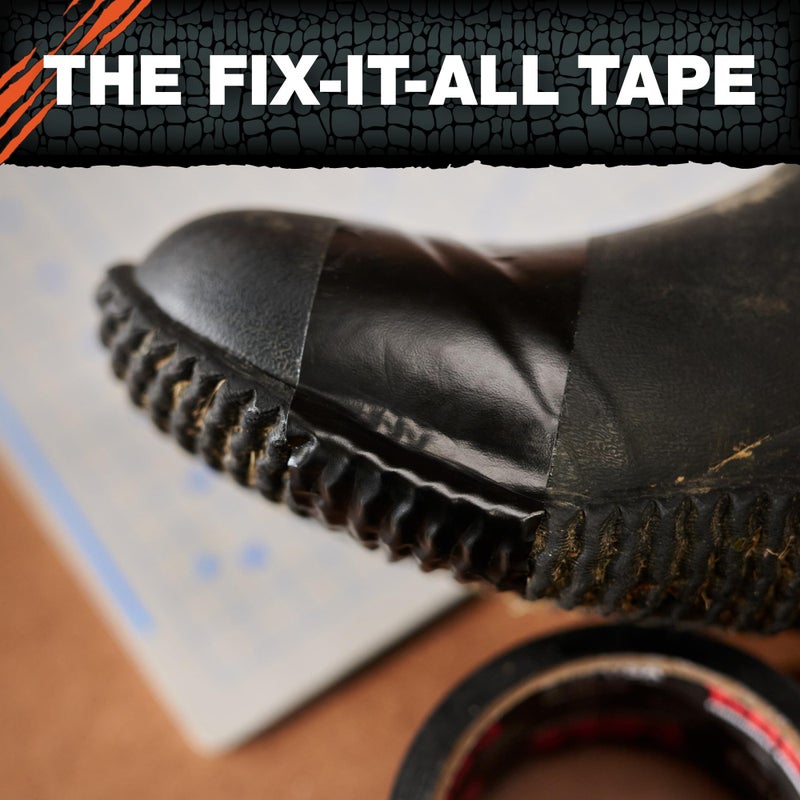 T-REX Flexible Waterproof Tape - Heavy Duty Adhesive Waterproofing Tape for Repair, Leaks, Roof Patches - Extreme Weather & UV Resistance - Black, 1.88" x 30 ft. (Pack of 1) - Image 3