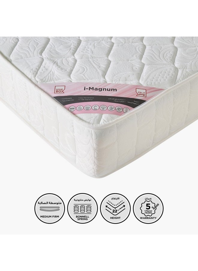 iMagnum Side Foam Encased Bonnell Single Spring Mattress 200 x 22 x 90 cm - pzsku/ZE7E710E7084043B47899Z/45/_/1733460131/861a2b5b-2235-483f-aba0-ba714a018675