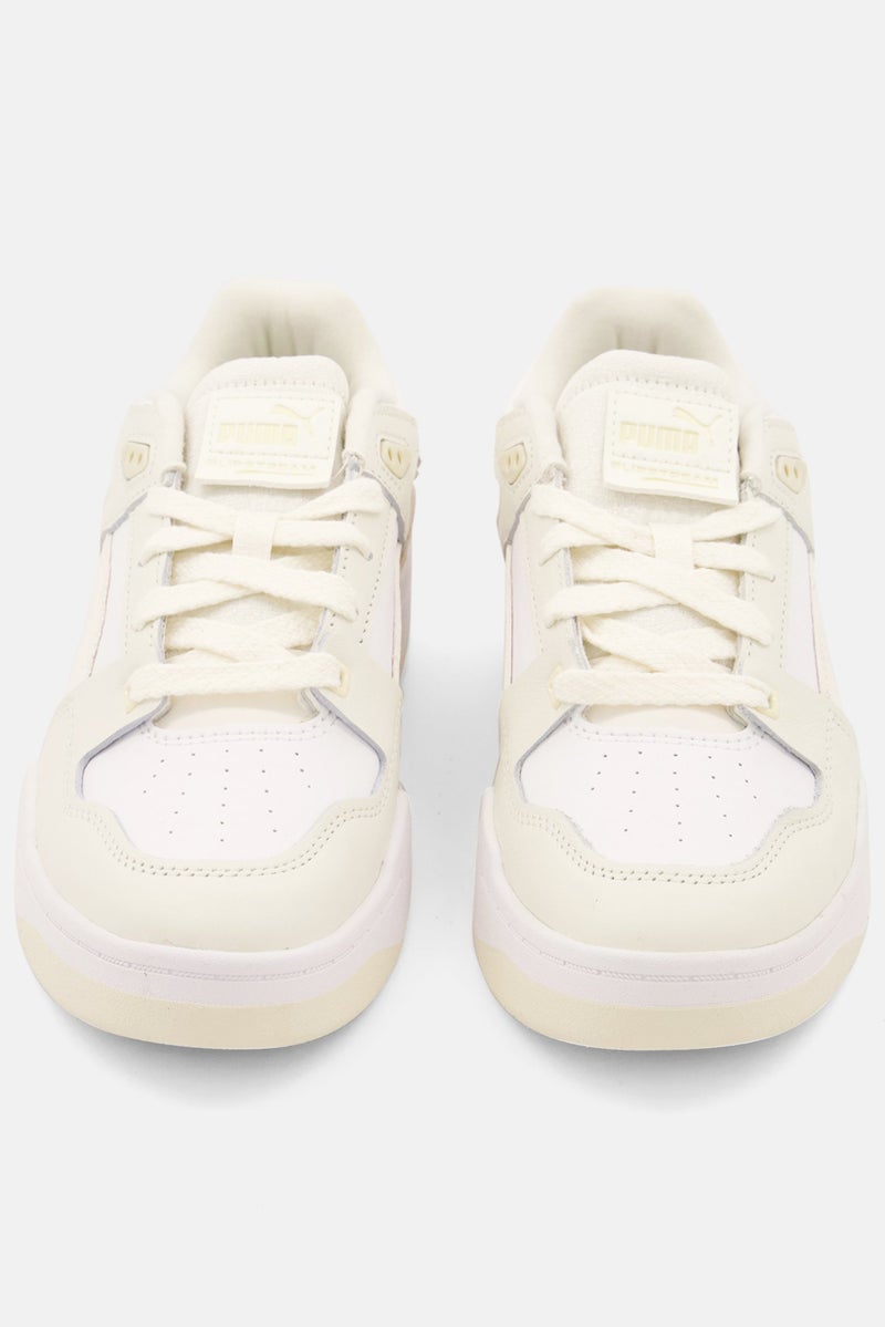 PUMA Women Slipstream Selflove Lace Up Sport Shoe, Warm White  - Image 2