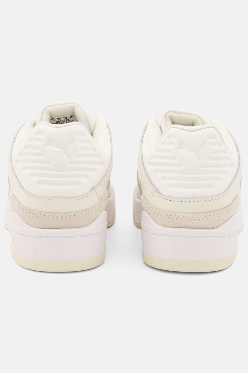 PUMA Women Slipstream Selflove Lace Up Sport Shoe, Warm White  - Image 3