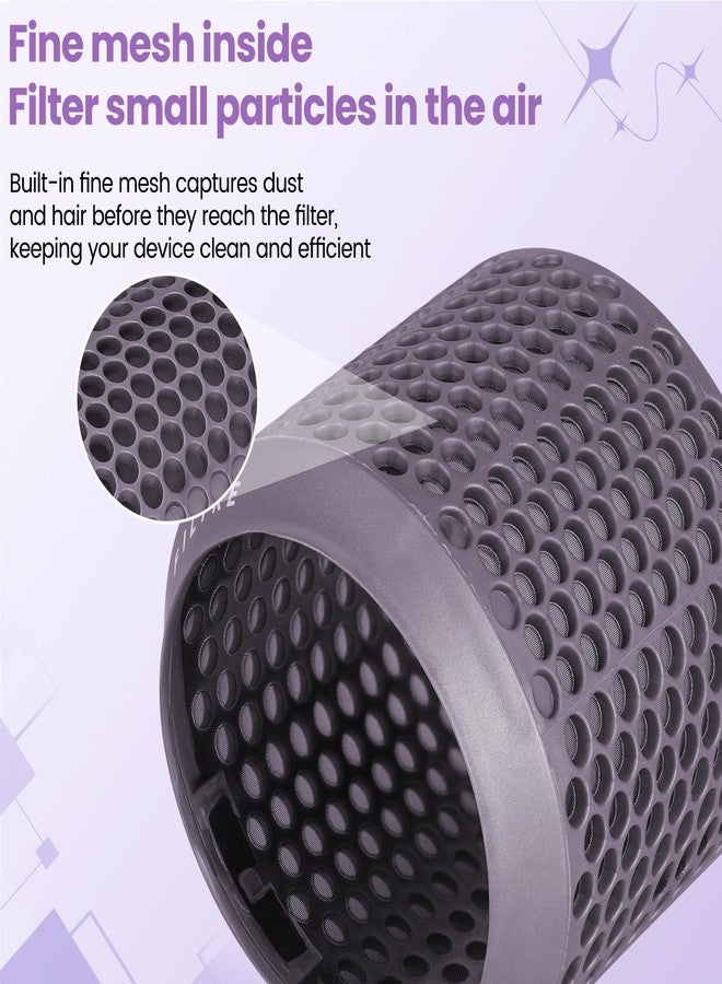 ZEPHBLOW Filter Cage Cover for Dyson Airwrap, Outer Filter Cover Attachment Replacement Compatible with Airwrap Attachment Strainer Replacement, Purple - Image 5