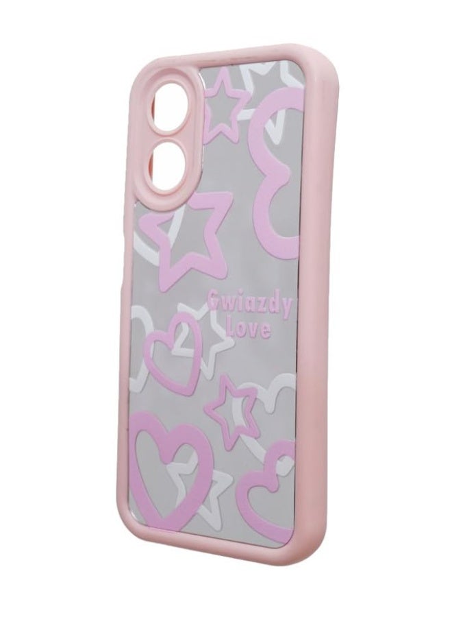 جراب خلفي بلاستيك لهاتف أوبو A17 متعدد الألوان - Image 2