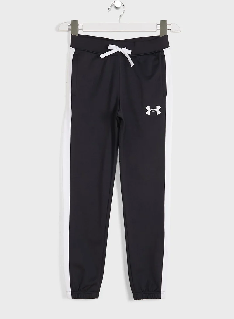 UNDER ARMOUR Youth Logo Knit Hooded Track Suit