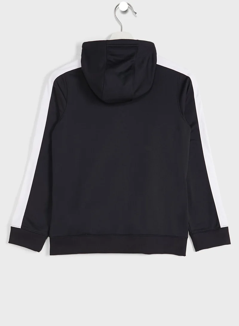 UNDER ARMOUR Youth Logo Knit Hooded Track Suit