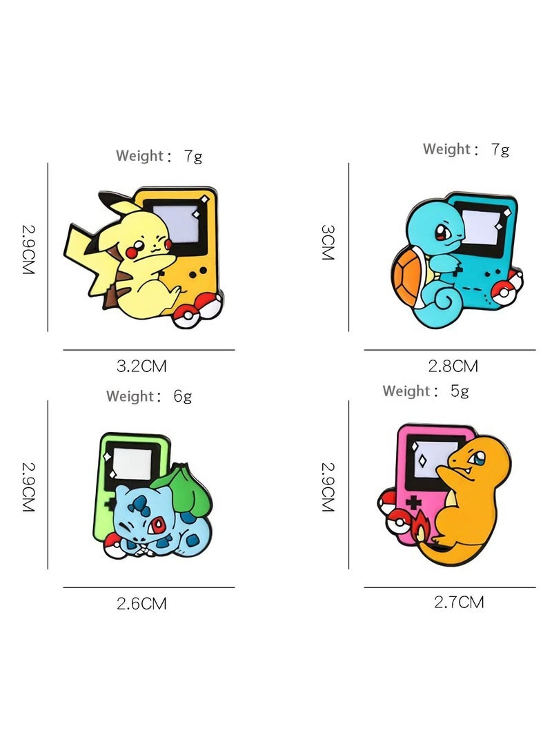 Animation Enamel Pins, Cute Animal, Cartoon Personality Pin Set for Kids, Teens, Women, Badge Decor Pins for Jackets, Lapel, Backpack, Hat  - Image 3