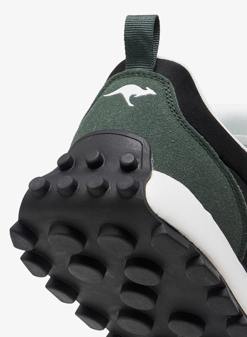 kangaROOS Men's Panelled Lace-Up Sneakers with Pull Tab - Image 5