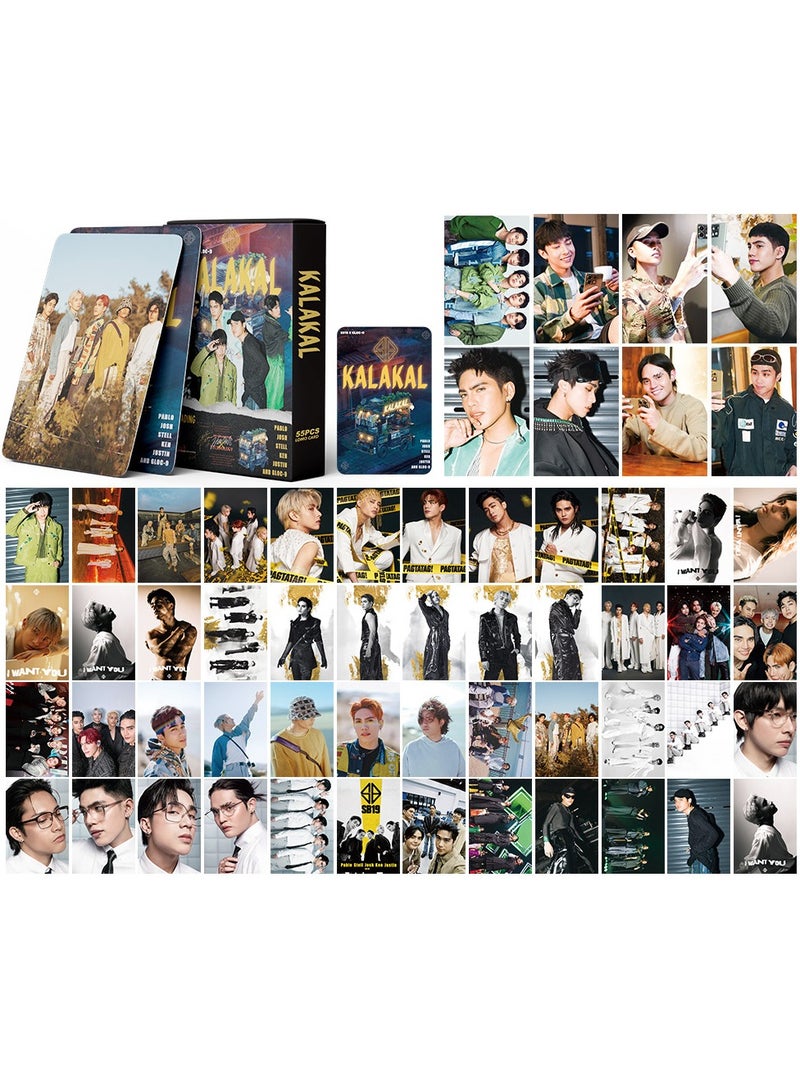 NIBEMINENT 55 Pcs SB19 KALAKAL Lomo Cards Card For Fans Collection Gifts - Image 1