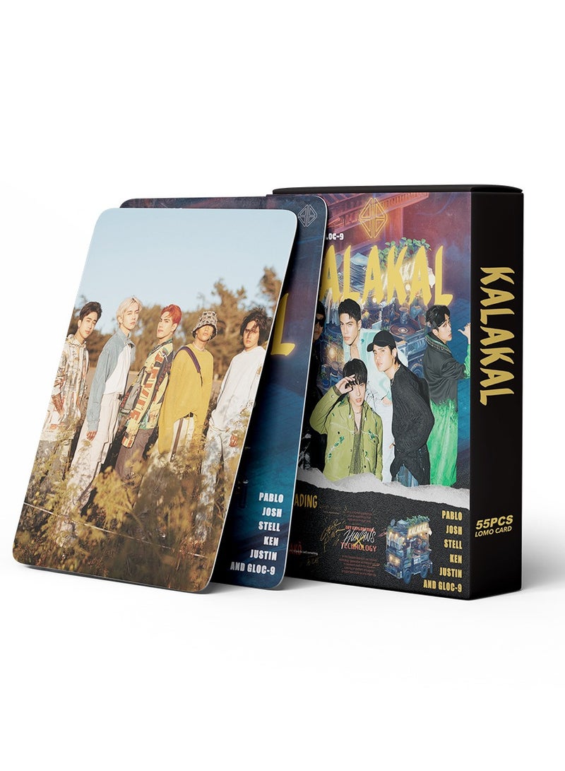 NIBEMINENT 55 Pcs SB19 KALAKAL Lomo Cards Card For Fans Collection Gifts - Image 3