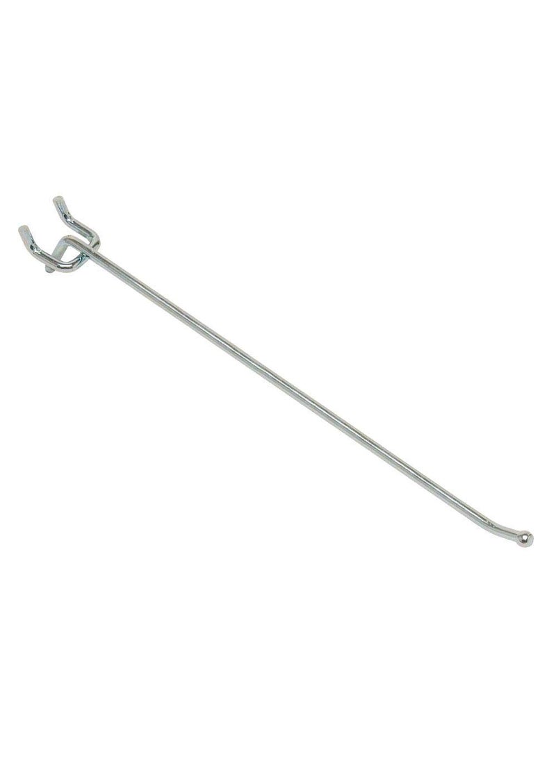 Global Indus 19 Global Indus19 Stainless Steel Pegboard Hooks and Organizer Assortment Peg Board Shelving Hooks Pack of 50 Length 6 Inch  - Image 4