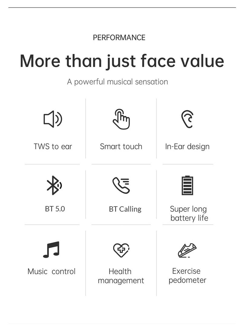 AROAQ - GT69 Smart Watch TWS Earphone Heart Rate Blood Pressure  Oxygen BT Call Music Sports Men Women Smartwatch Gray - Image 1