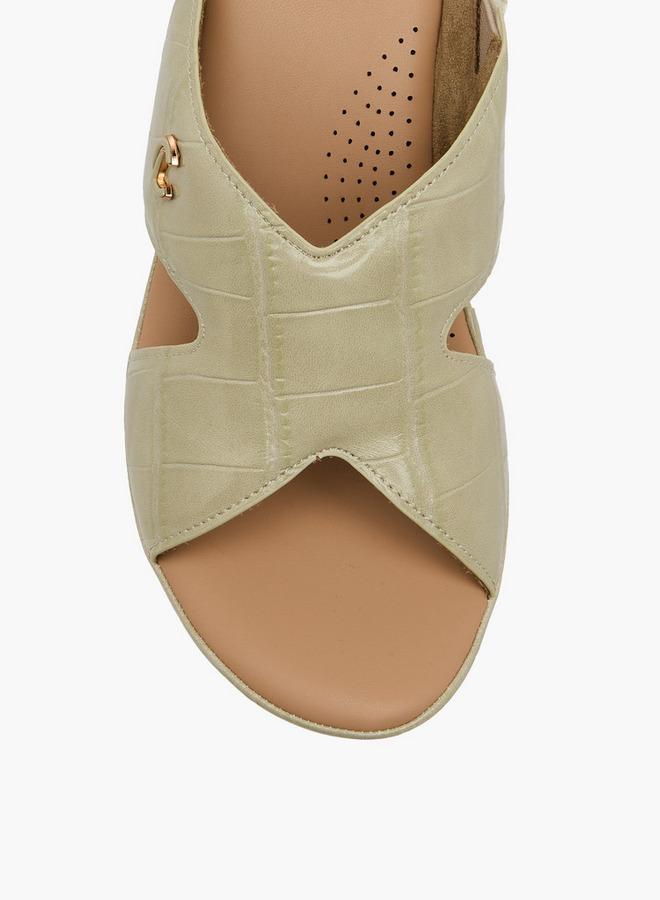 Le Confort Women Wedge Heel Comfort Sandals - Image 4