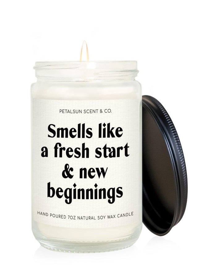 PETALSUN Divorce & New Beginnings Gifts for Women - Handmade Lavender Natural Soy Wax Candle(7oz) - Breakup, New Job, Going Away Gifts for Women, Friends - Image 1