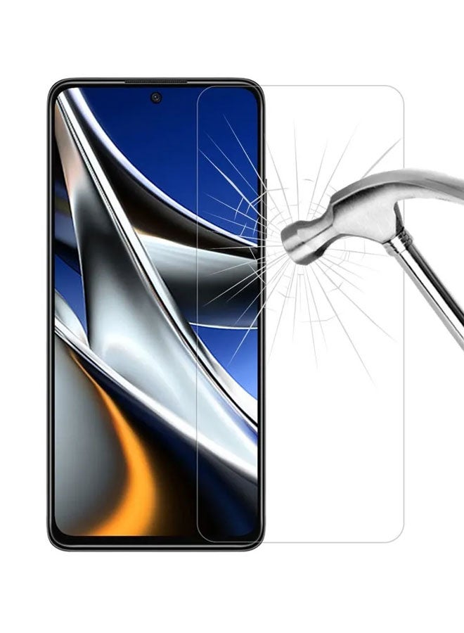 EYE CATCH Tempered Glass Screen protector For Xiaomi Redmi Poco X4 Pro Clear - Image 1