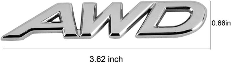 Dsycar شعار ديسيكار 3D معدني AWD - Image 2