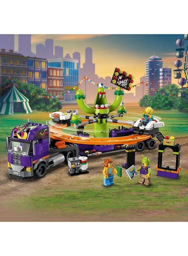 LEGO - City Space Ride Amusement Truck 433 Pieces - 60313 - Image 2