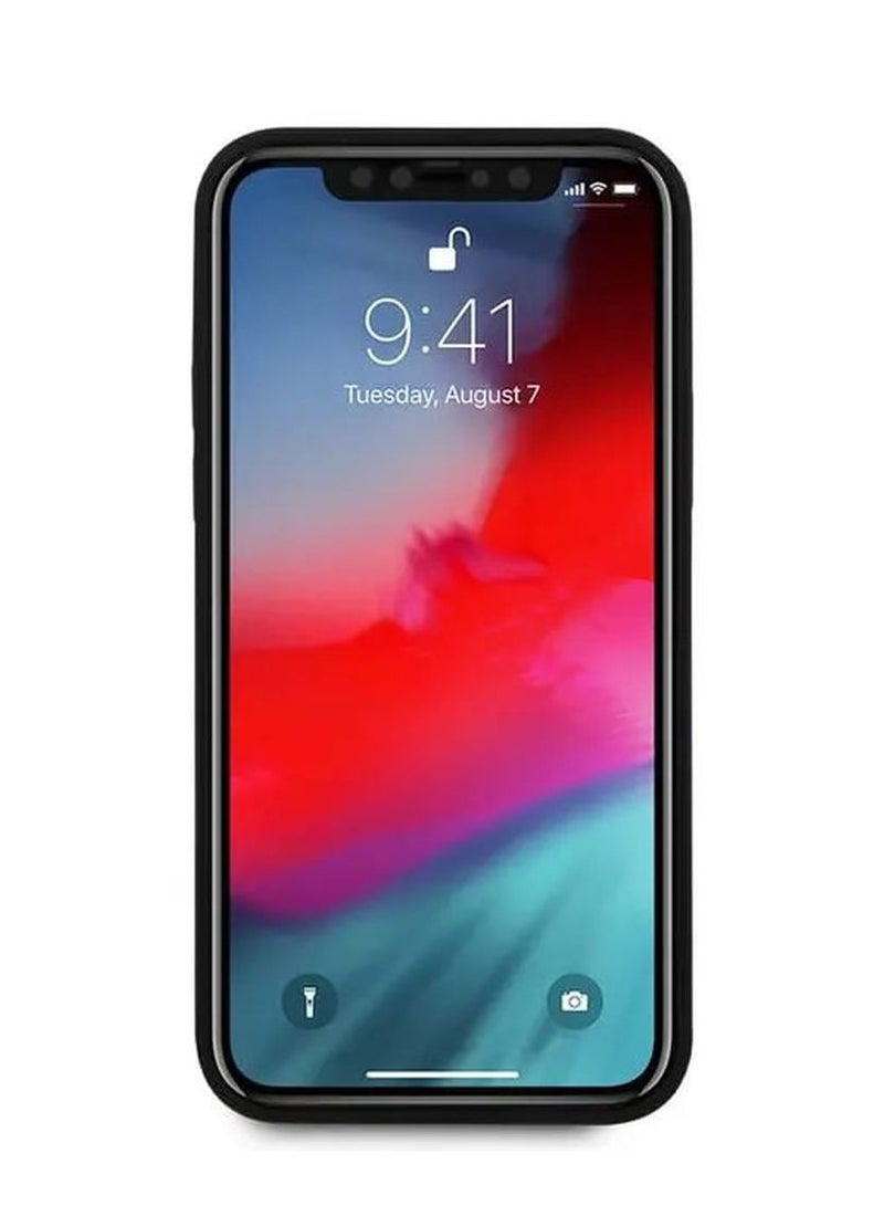 GUESS iPhone 12 / 12 Pro Case 6.1inch PU Lizard Pattern Back Cover with Metal Logo / Easy Snap-On / Anti-Scratch Protection / High-quality material / Modern design - Gold - Image 2