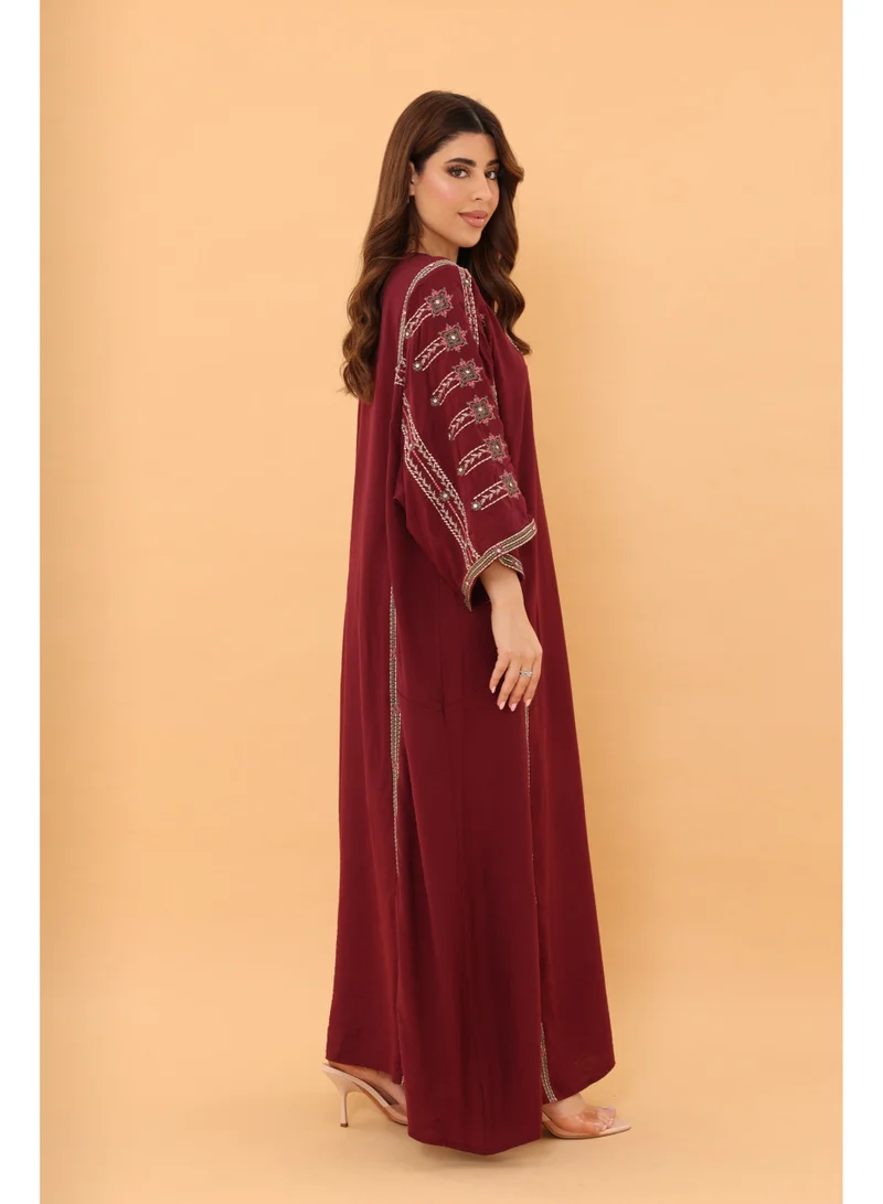 IKKXA  IKKXA Dalia IK1094 Maroon  | Best Price UAE