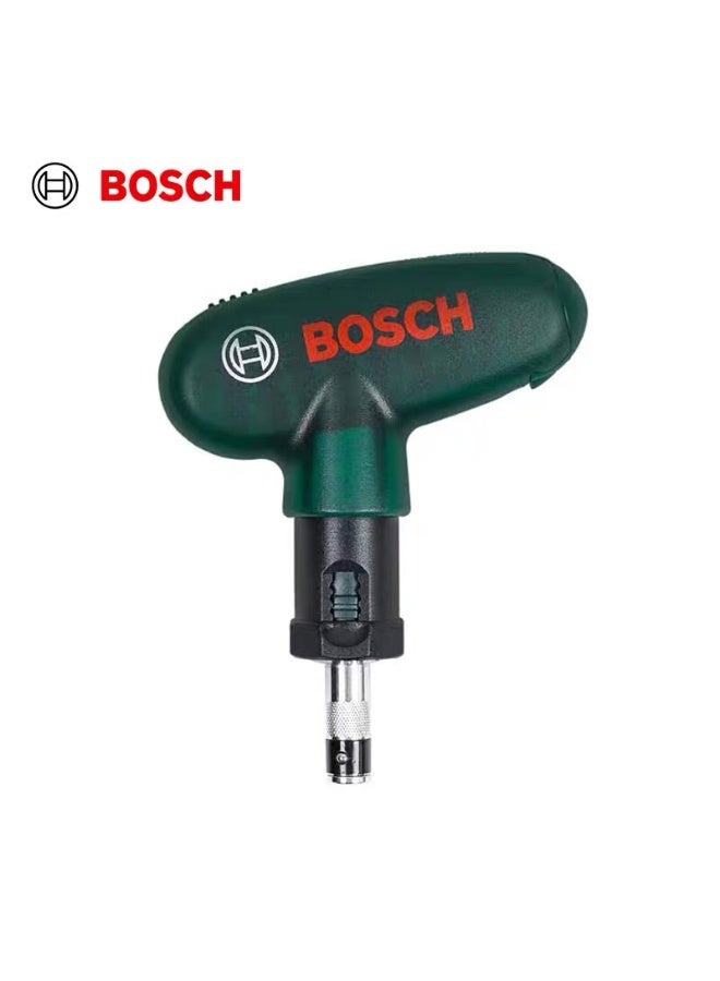 BOSCH Easy-to-Use Ratchet Screwdriver Set with Phillips/Straight/Allen/Torx Bits - Multi-functional Manual Screwdriver for Home Repair - Image 2