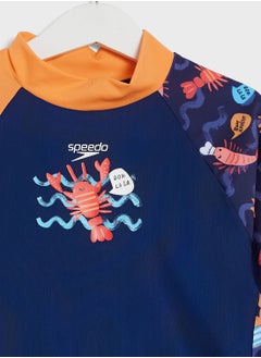 speedo Kids Digital Rash Top  - Image 3