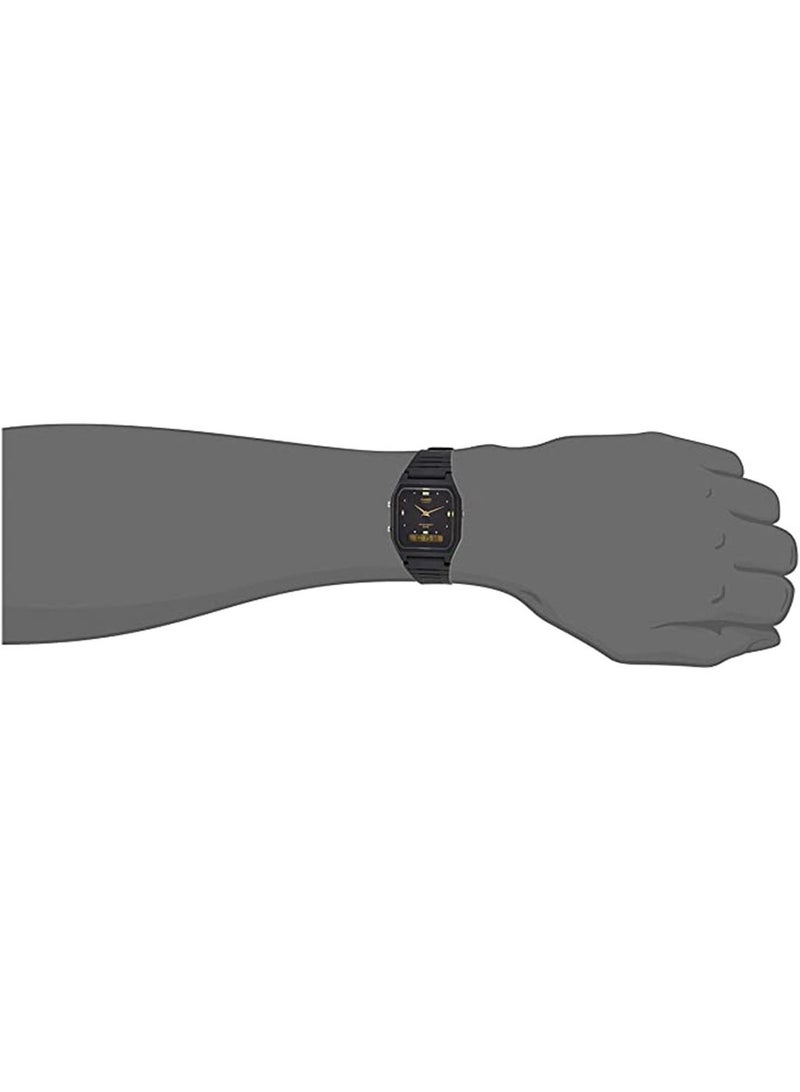 CASIO Men's Resin Analog/Digital Watch AW-48HE-1AVDF - Image 5