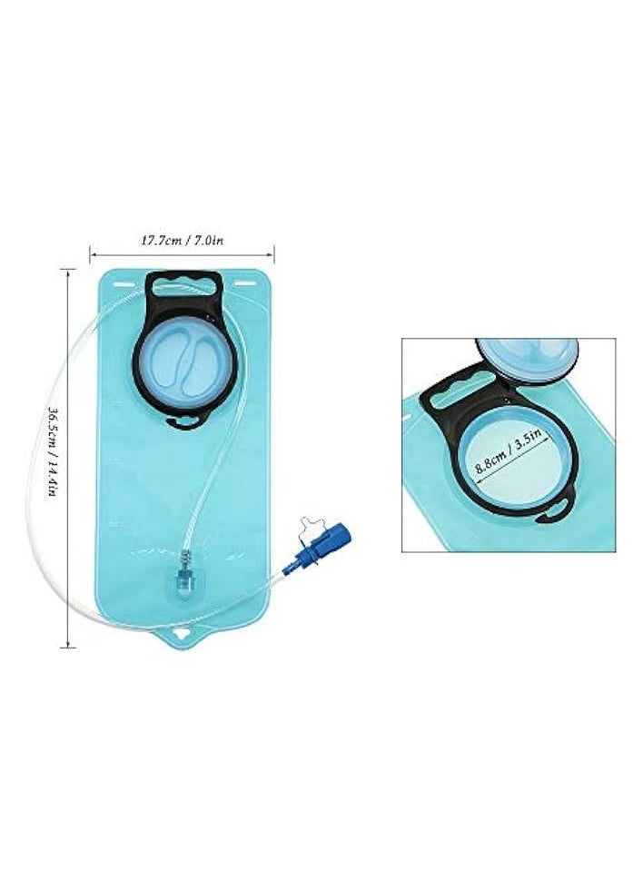erorex Hydration Bladder 2L Leak Proof Water Reservoir, Military Water Storage Bladder Bag, BPA Free Hydration Pack Replacement, for Hiking Biking Climbing Cycling Running  - Image 5