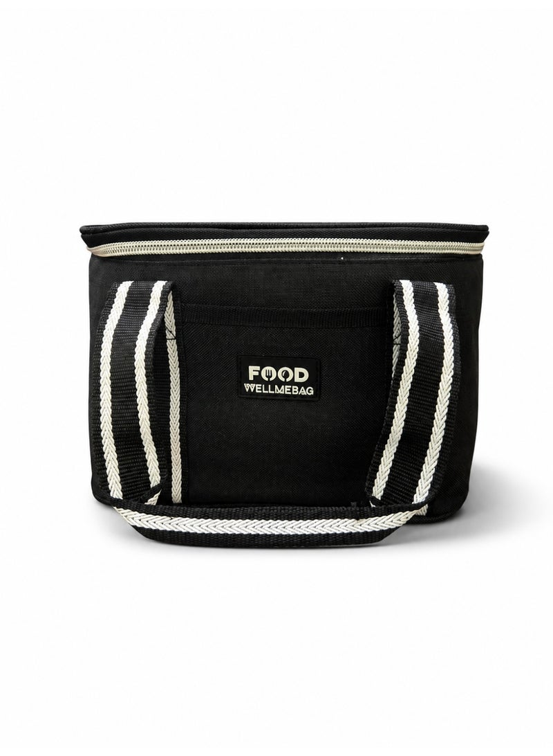 Portable Insulated Lunch Bag | Reusable Lunch Tote Bag with Thermal Insulation | Bento Snack Cooler Bag for Work, School, Travel & Picnic - Image 1