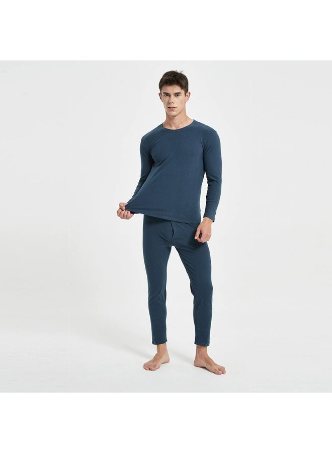 general طقم ملابس داخلية حرارية للرجال، قماش مخملي ناعم سميك دافئ، ملابس داخلية شتوية عالية الجودة للاستخدام اليومي والأنشطة الخارجية - Image 1