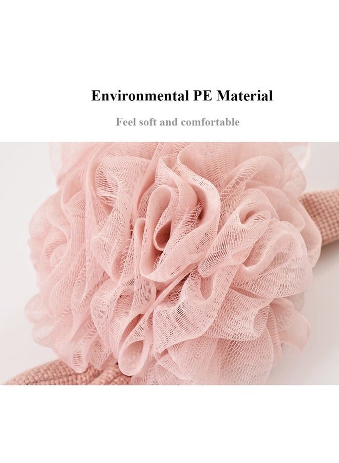Yisella Loofah for Kids Bath Sponge for Kids Loofah Girls Cute Animal Bunny Gift Set - Pink, White, Grey - Shower Loofah for Women Yisella - Image 4