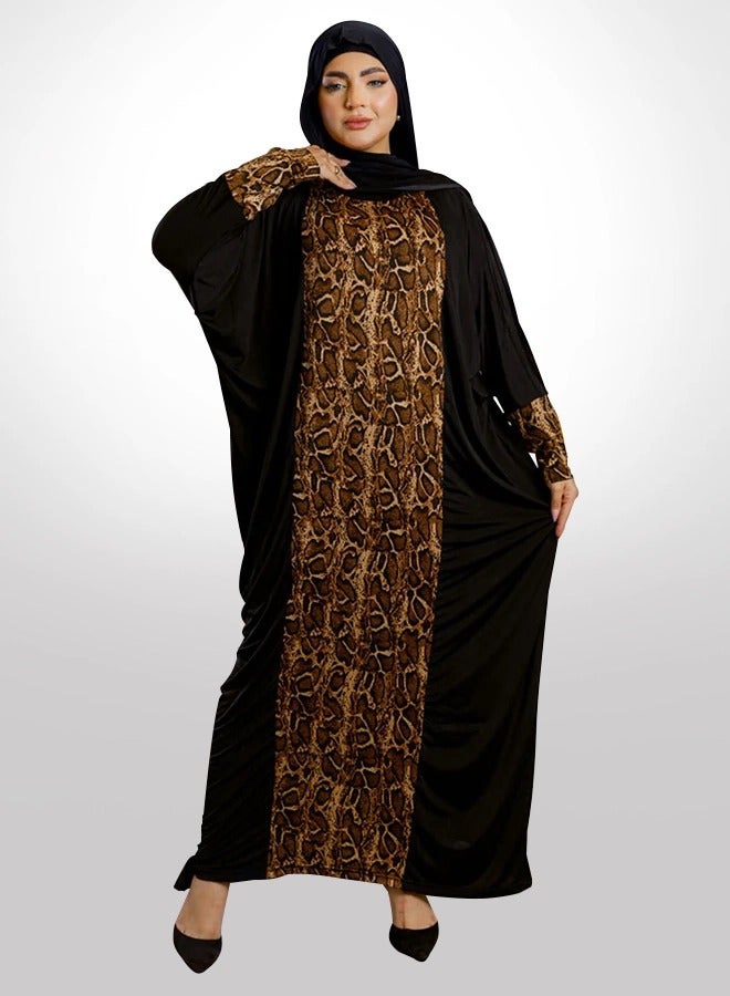 زمرد ثوب صلاة چيرسيه سعودي عملي مع غطاء الرأس من زمرد فاشون  - Image 1