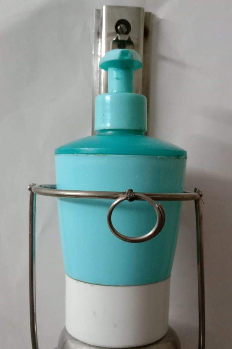 AAKSHITA Hand Sanitizer Dispenser Wall Hanging Stand for HOSPITAL ROOMOffice Home Metal Dispenserwith Out Sanitizer Bottle 1 Piece - Image 1