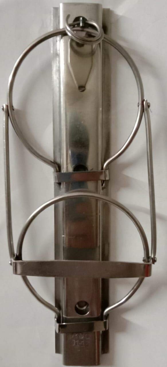 AAKSHITA Hand Sanitizer Dispenser Wall Hanging Stand for HOSPITAL ROOMOffice Home Metal Dispenserwith Out Sanitizer Bottle 1 Piece - Image 3