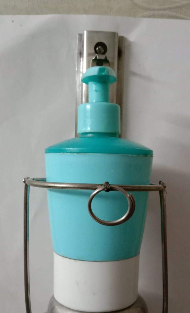 AAKSHITA Hand Sanitizer Dispenser Wall Hanging Stand for HOSPITAL ROOMOffice Home Metal Dispenserwith Out Sanitizer Bottle 1 Piece - Image 4