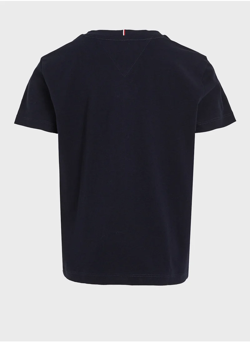 TOMMY HILFIGER HILFIGER NY FOIL REG TEE SS