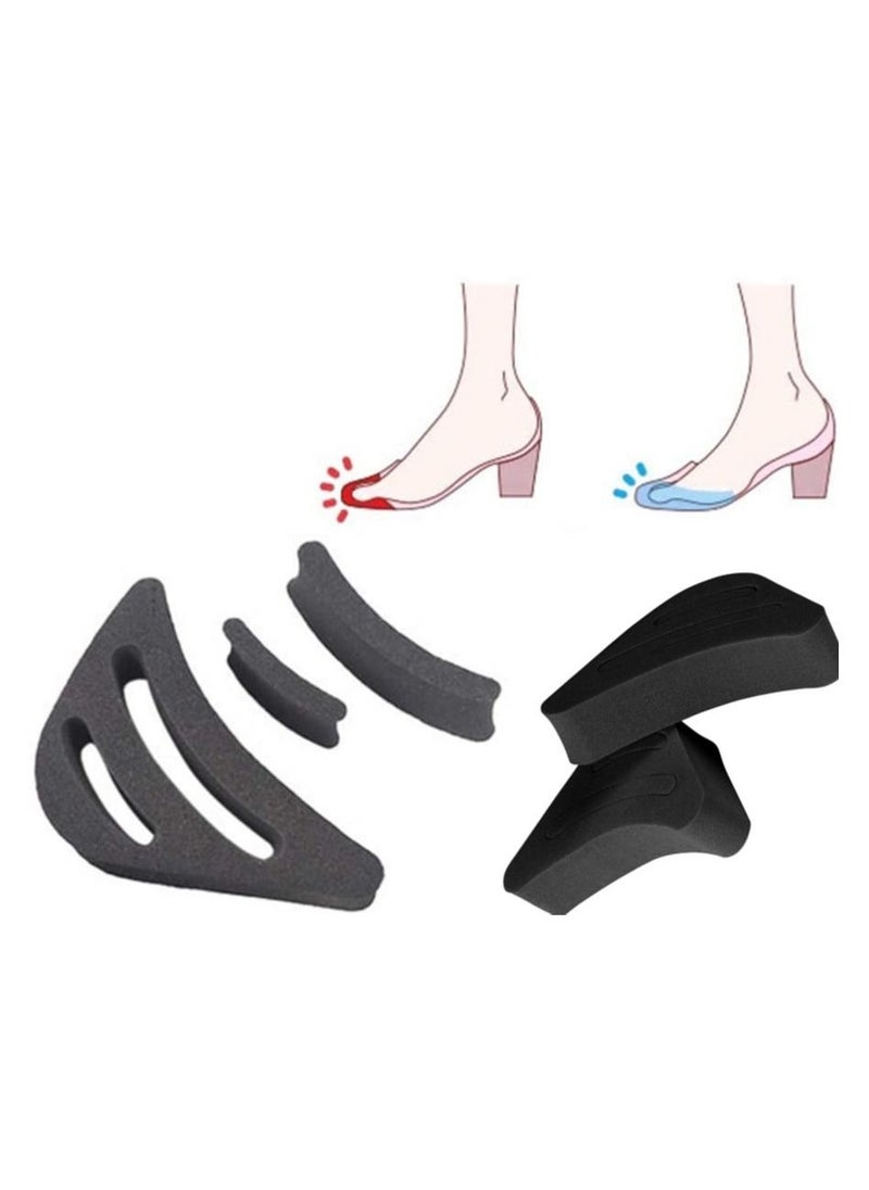 Generic - 2 Pairs Toe Inserts Adjustable Plug Reusable Shoe Filler - Image 1