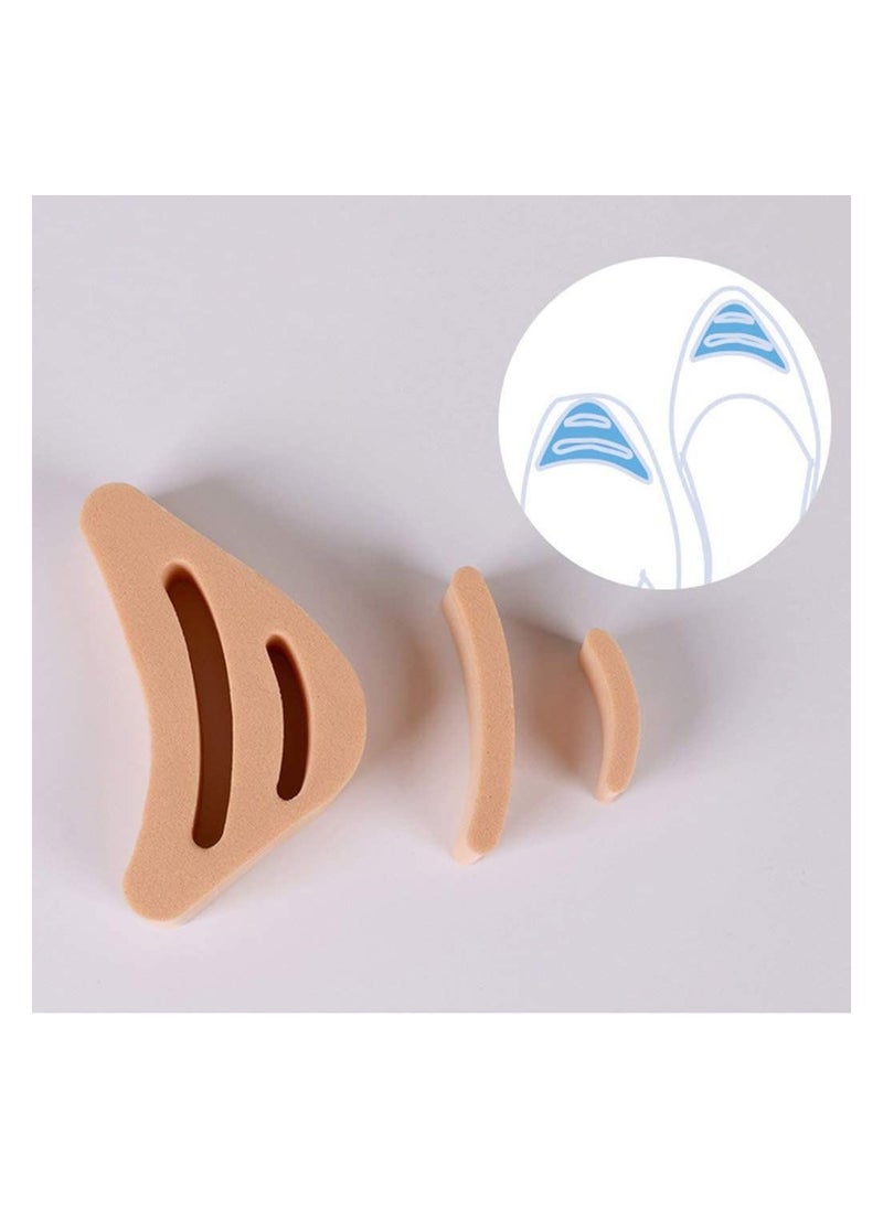 Generic - 2 Pairs Toe Inserts Adjustable Plug Reusable Shoe Filler - Image 1