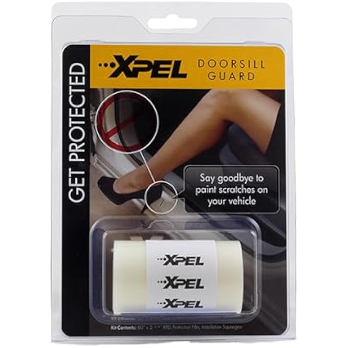 rayihni Xpel Clear Universal Door Sill Guard Paint Protection Film Kit - Image 2