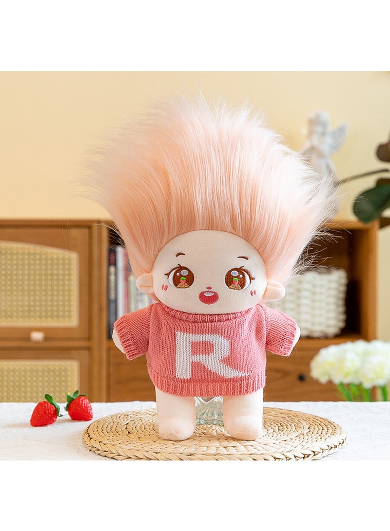 30 CM Cartoon Cute Sweater Little Girl Plush Toy Soft Stuffed Doll For Girls And Boys All Ages Gift (Style B)  - Image 3